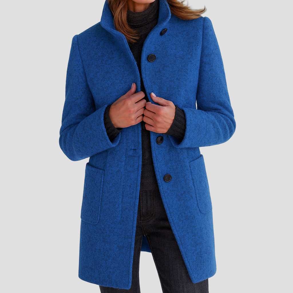Hannah | Coat with High Collar